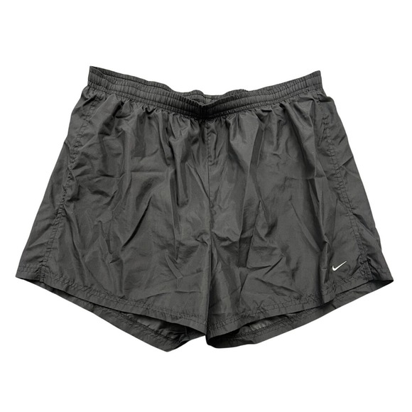 Nike Other - Nike Athletic Shorts Mens Large Black Swoosh Elastic Waist Running Performance